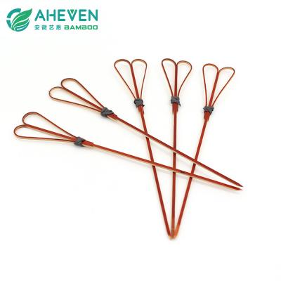 bamboo Red Heart Skewers