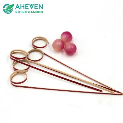 bamboo looped skewers in bulk