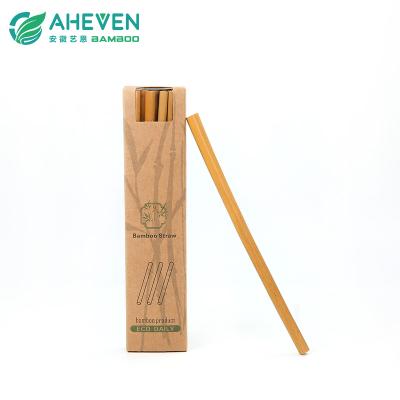 Reusable Bamboo Drinking Straws