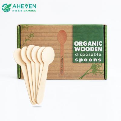 wooden and bamboo cutlery set