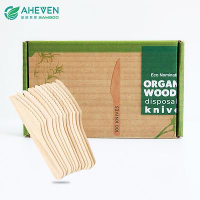Wooden cutlery set