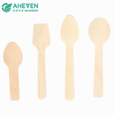 wooden and bamboo cutlery set