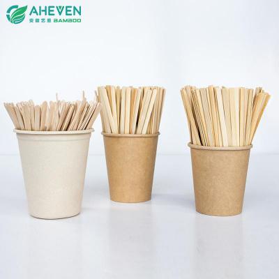 Bamboo coffee stirrer